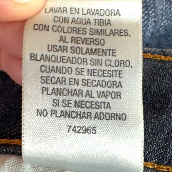 Arizona Jeans Skirt Juniors Size 1 Denim Mini Skirt Retro 90s Y2K Braided‎ - Picture 10 of 10